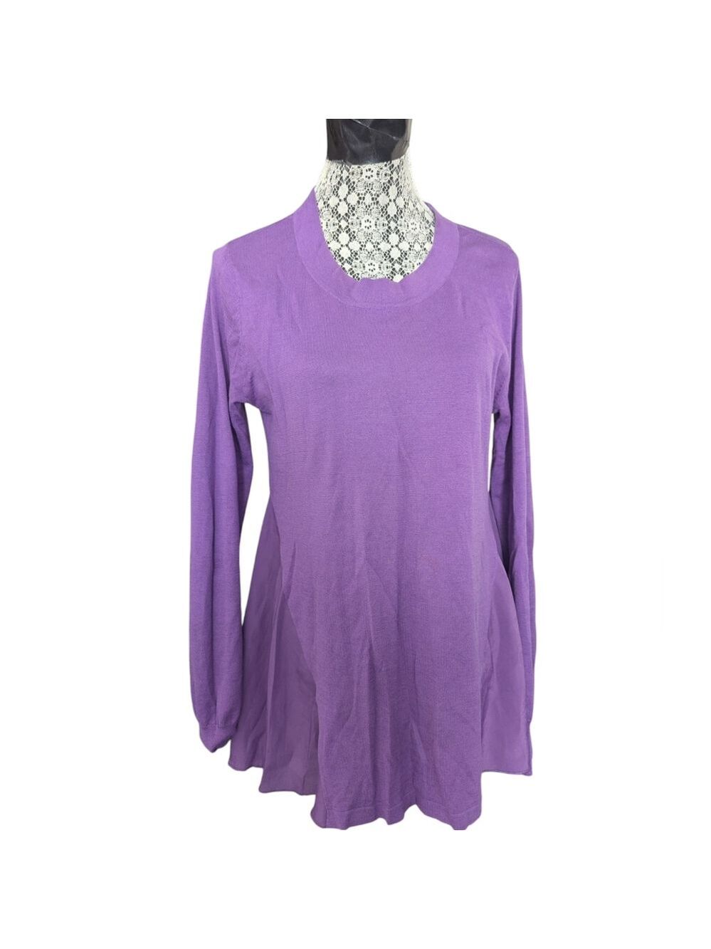 Simply Vera Vera Wang Purple Blouse
